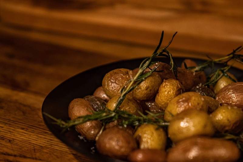 Potatoe and Rosemary Side